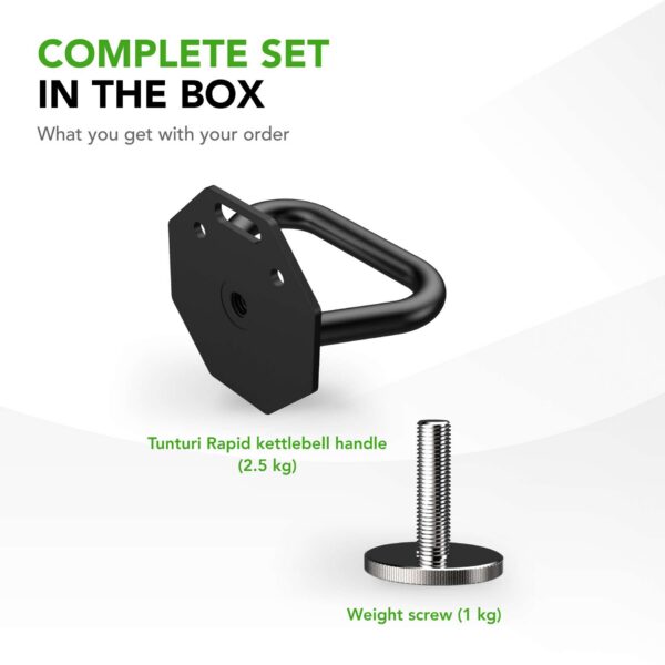 Sangpommi käepide TUNTURI Rapid Adjustable Kettlebell Handle 3,5kg - Image 2