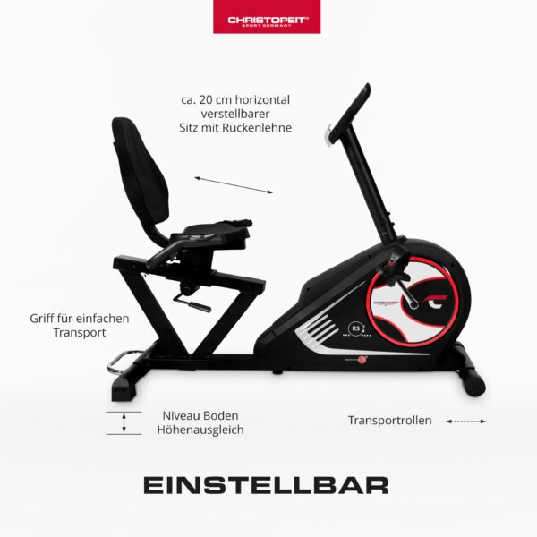 Seljatoega velotrenažöör CHRISTOPEIT RS 3 - Image 2