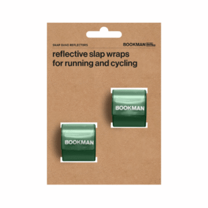 Helkurid BOOKMAN Reflective Snap Bands for Arm and Leg, rohelised