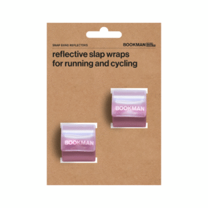 Helkurid BOOKMAN Reflective Snap Bands for Arm and Leg, roosad