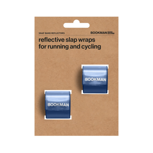 Helkurid BOOKMAN Reflective Snap Bands for Arm and Leg, sinised