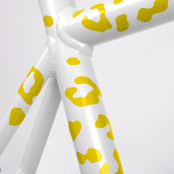 Helkurkleepsud jalgrattale BOOKMAN Reflective Stickers for Bicycles, Yellow Leopard - Image 2