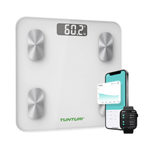 Kaal TUNTURI SC30 Smart Scale with App, valge