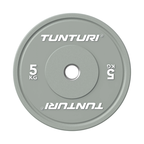 Raskusketas TUNTURI Platinum Bumper Plate, hall, 50mm, 5 kg