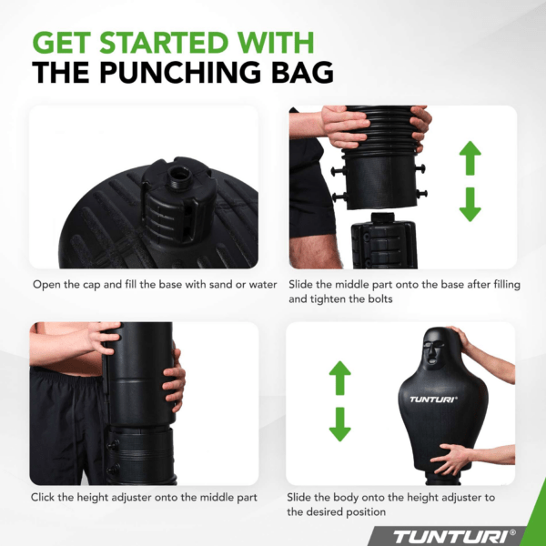 Seisev poksinukk TUNTURI Free Stand Boxing Dummy - Image 7