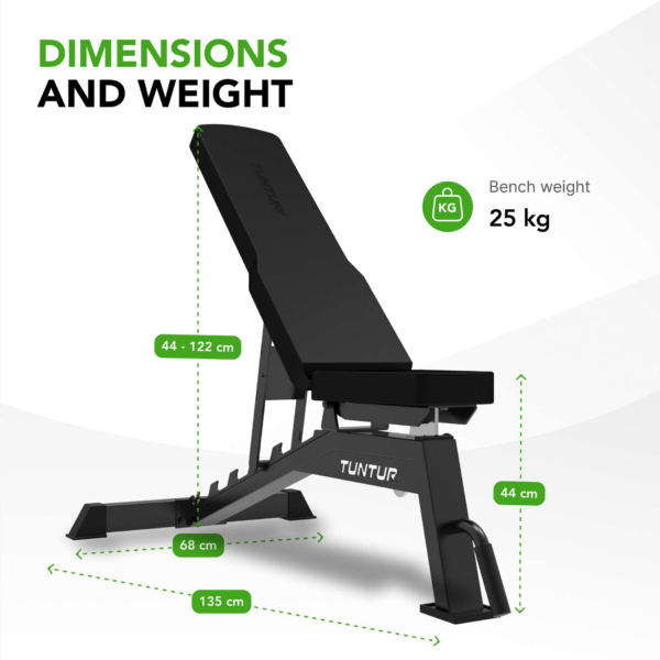 Treeningpink Tunturi UB70 Utility Bench - Image 4