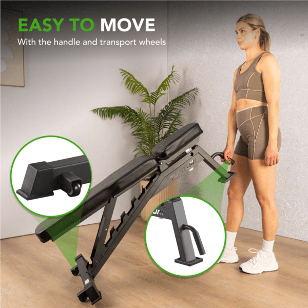 Treeningpink Tunturi UB70 Utility Bench - Image 5