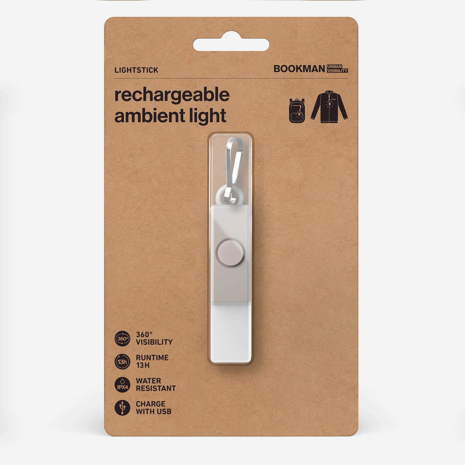 Tuli BOOKMAN Light Stick, Sand Gray - Image 2