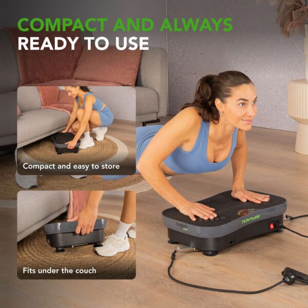 Vibratsiooniplaat TUNTURI Cardio Fit V30 - Image 4