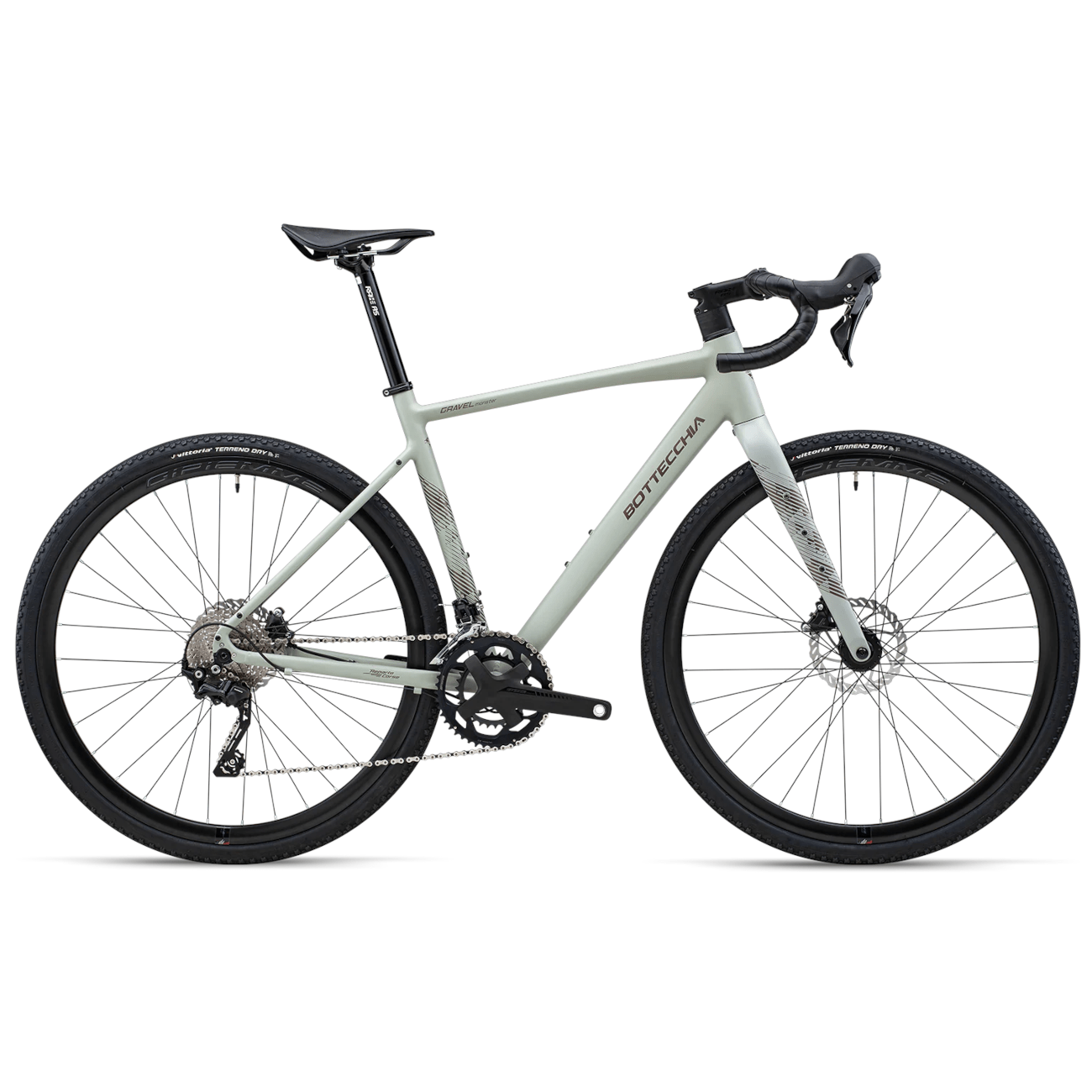 Gravel jalgratas BOTTECCHIA Gravel Monster - GRX610 24s - C48 Grigio Opaco (M)
