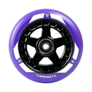 Ratas tõukerattale Union Turbomatic V2 Pro Scooter Wheel 110mm Black/Purple