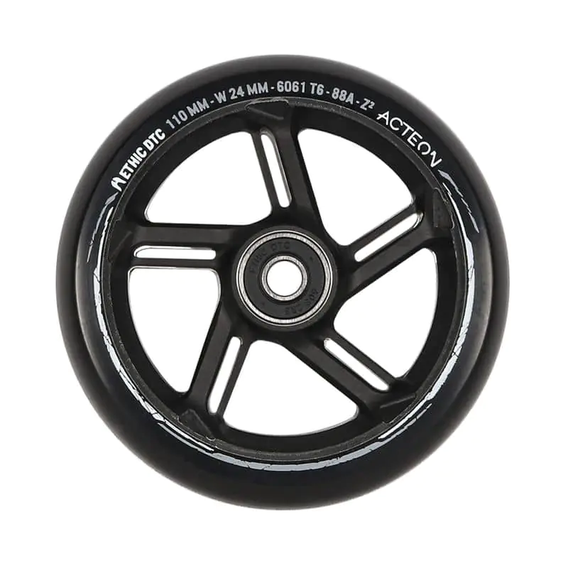 Ratas tõukerattale Ethic Acteon Wheel 110mm Black