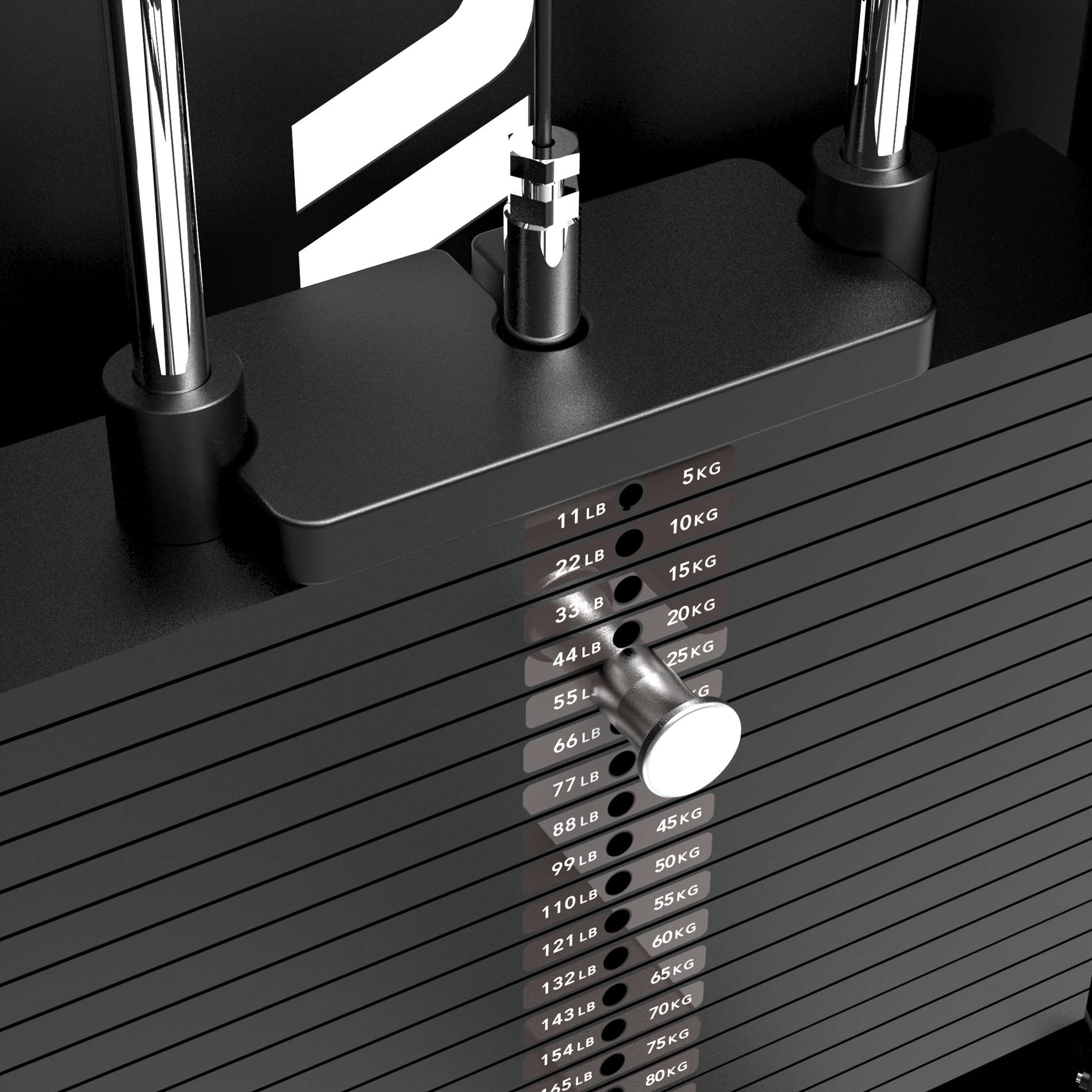 Jõujaam TUNTURI Platinum - Dual Abductor/Adductor - Selectorized V-Series - Image 8