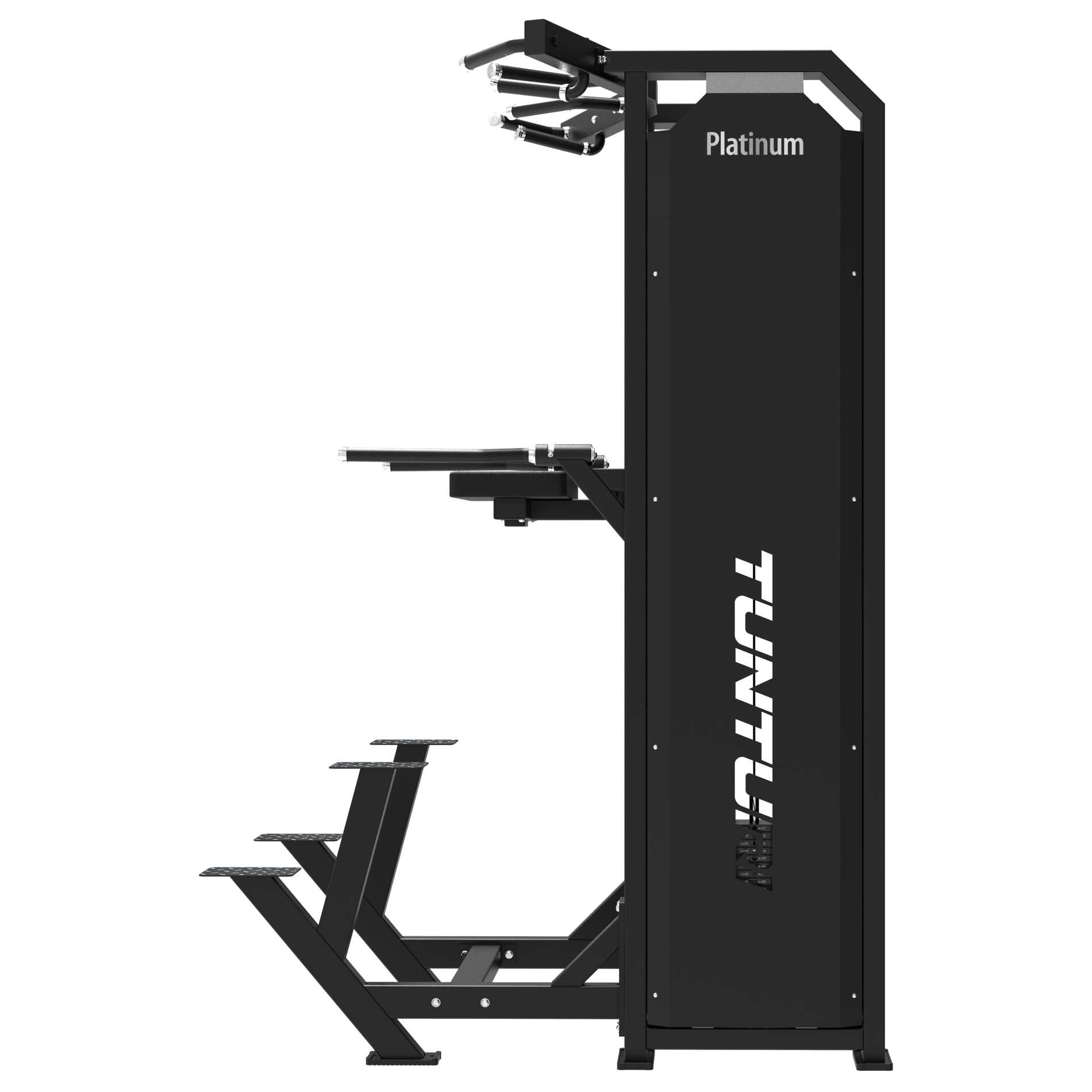 Jõujaam TUNTURI Platinum - Dual Assisted Chin Up/Dip - Selectorized V-Series - Image 3