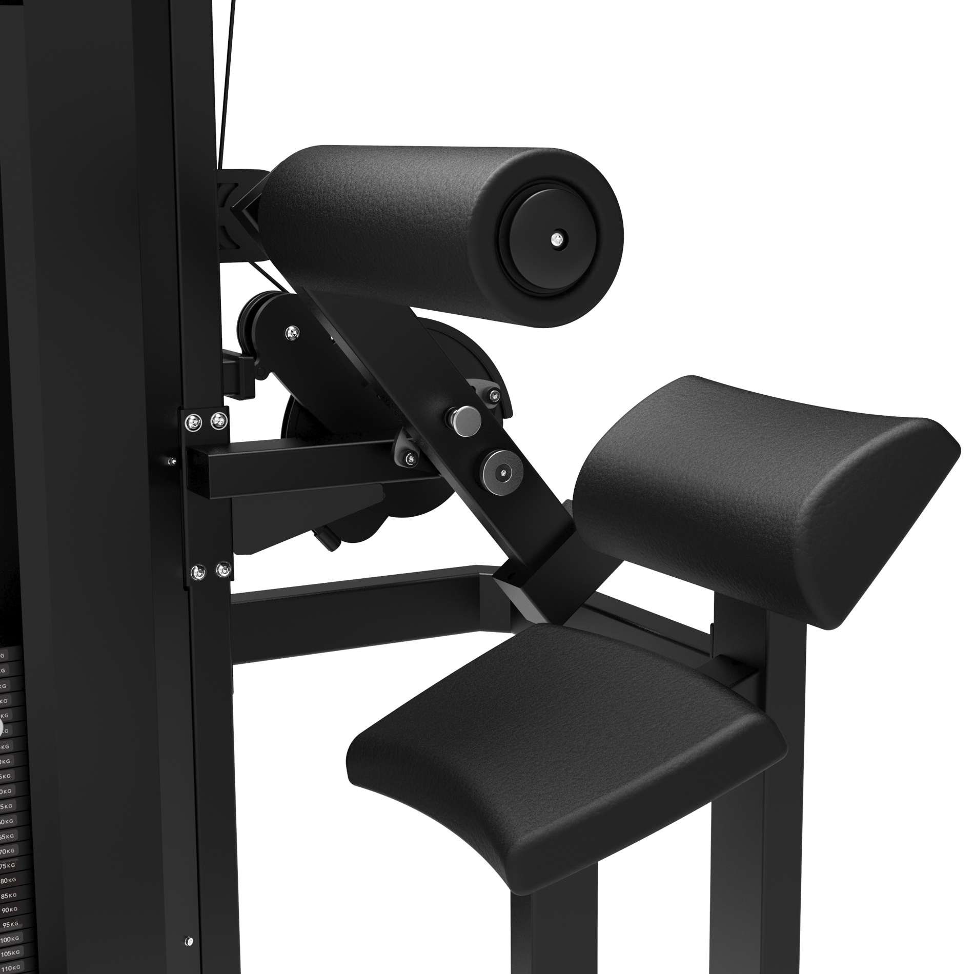 Jõujaam TUNTURI Platinum - Dual Back/Abdominal Combo - Selectorized - V-Series - Image 5