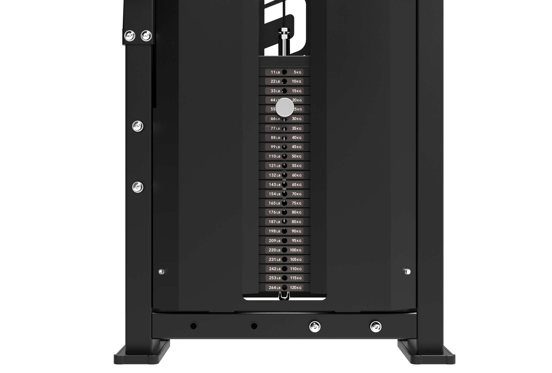 Jõujaam TUNTURI Platinum - Dual Lat Pulldown/Low Row - Selectorized V-Series - Image 10