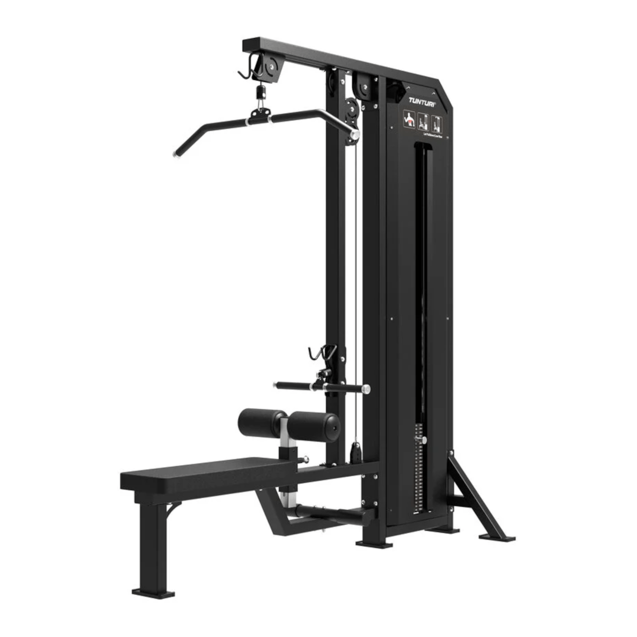 Jõujaam TUNTURI Platinum - Dual Lat Pulldown/Low Row - Selectorized V-Series