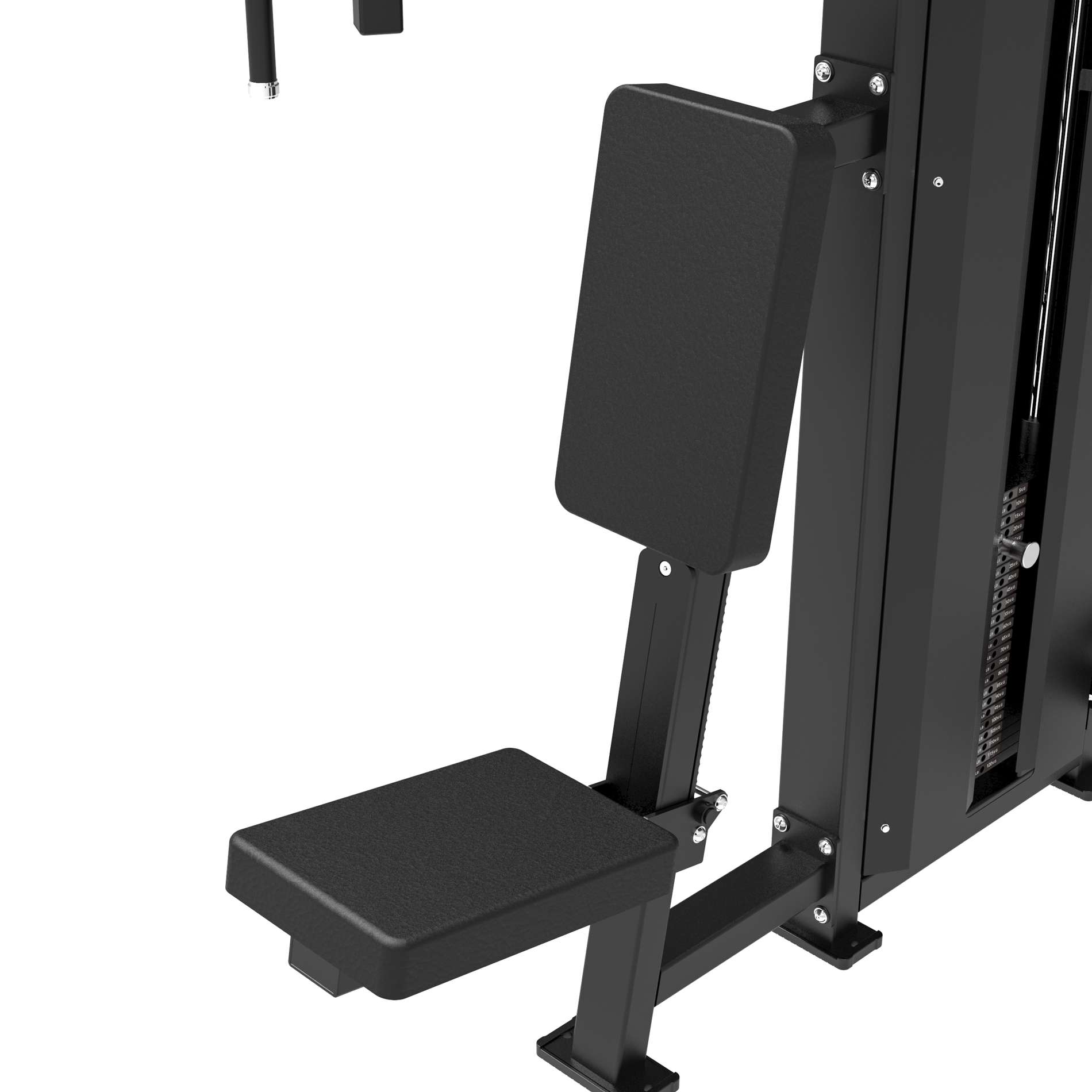 Jõujaam TUNTURI Platinum - Dual Pec Fly/Rear Delt Strength Station - Selectorized - V-Series - Image 7