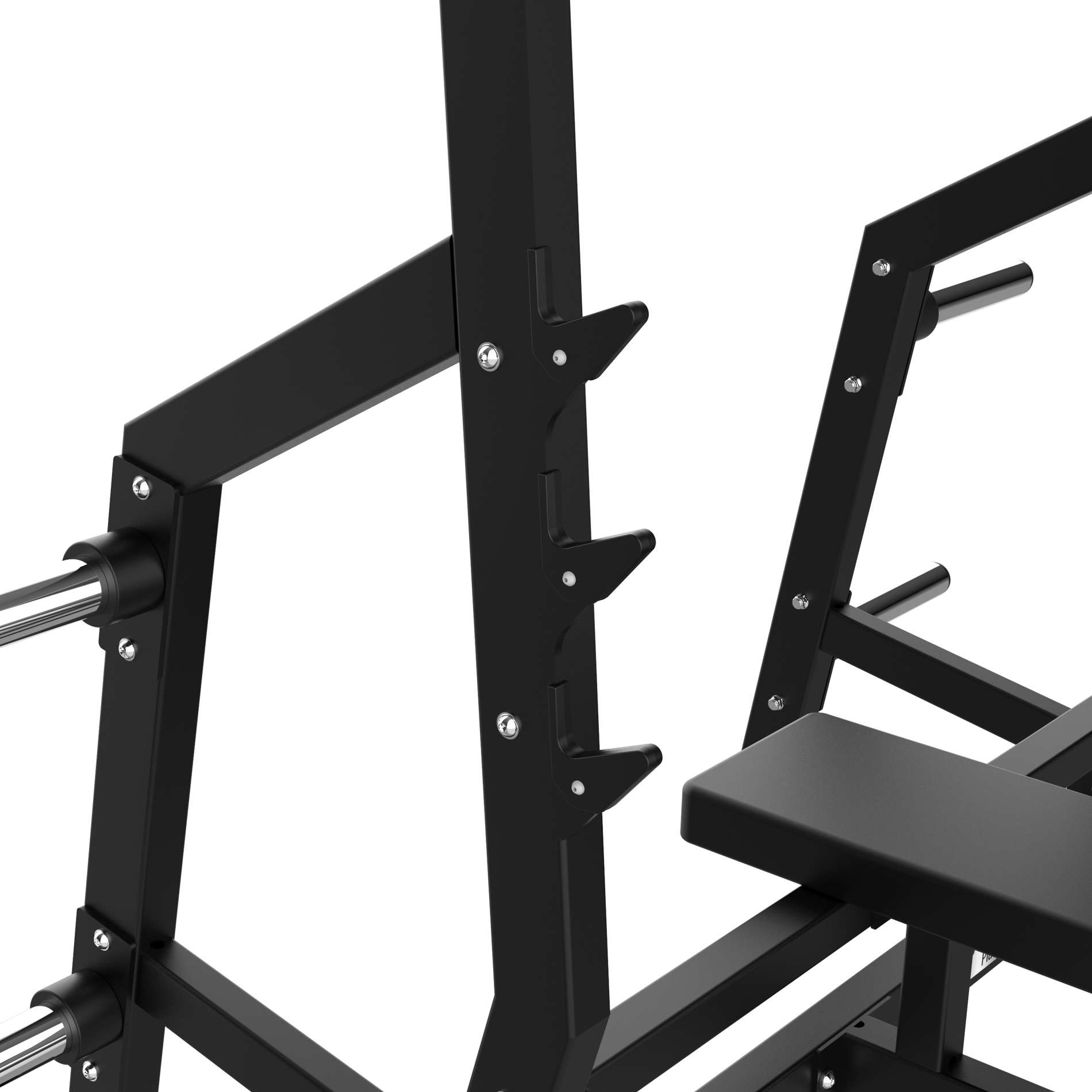 Jõujaam TUNTURI Platinum - Horizontal Bench Press Strength Station - Plate Loaded - V-Series - Image 4