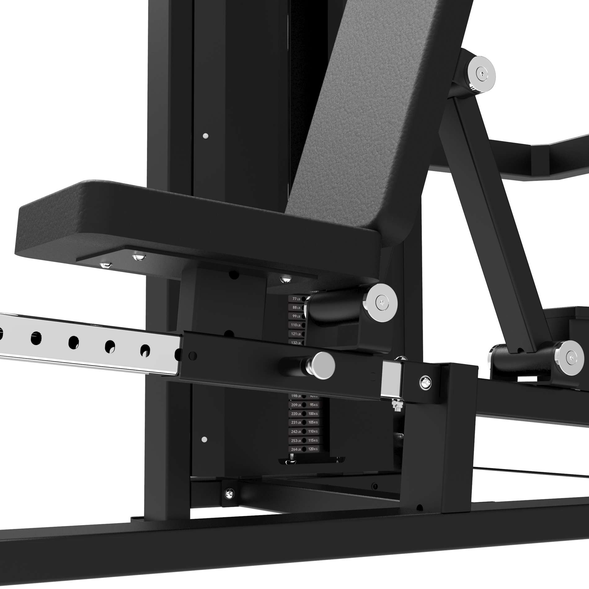 Jõujaam TUNTURI Platinum - Multi Press Strength Station - Selectorized - V-Series - Image 10