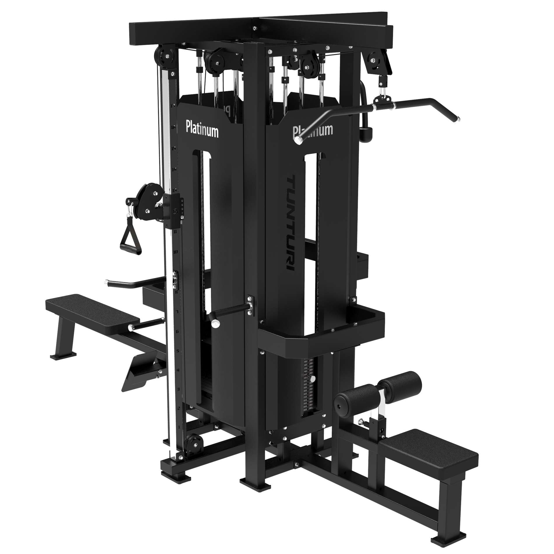 Jõujaam TUNTURI Platinum Multi Station/4 Stations Selectorized V-Series - Image 5