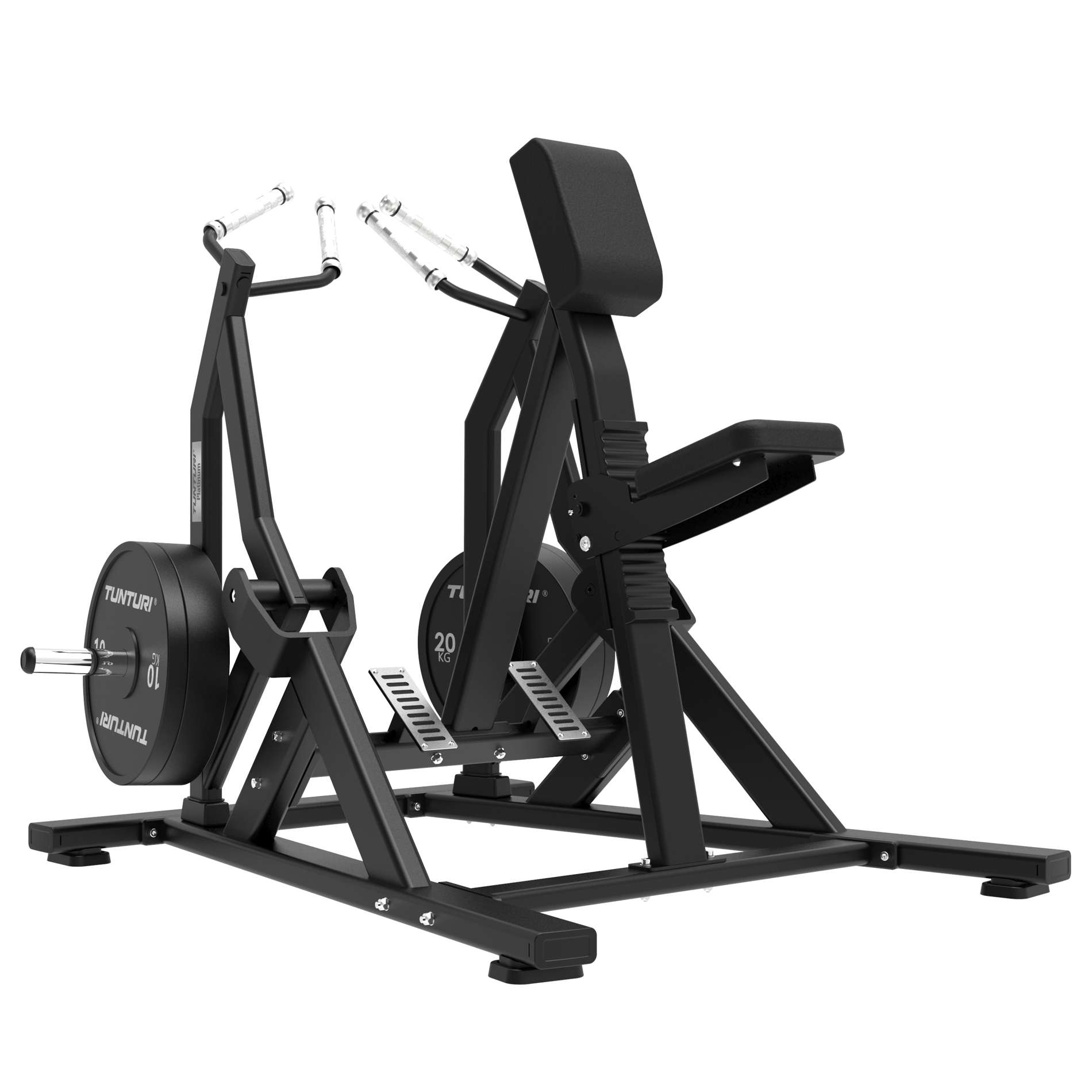 Jõujaam TUNTURI Platinum - Seated Row Strength Station - Plate Loaded - V-Series - Image 7