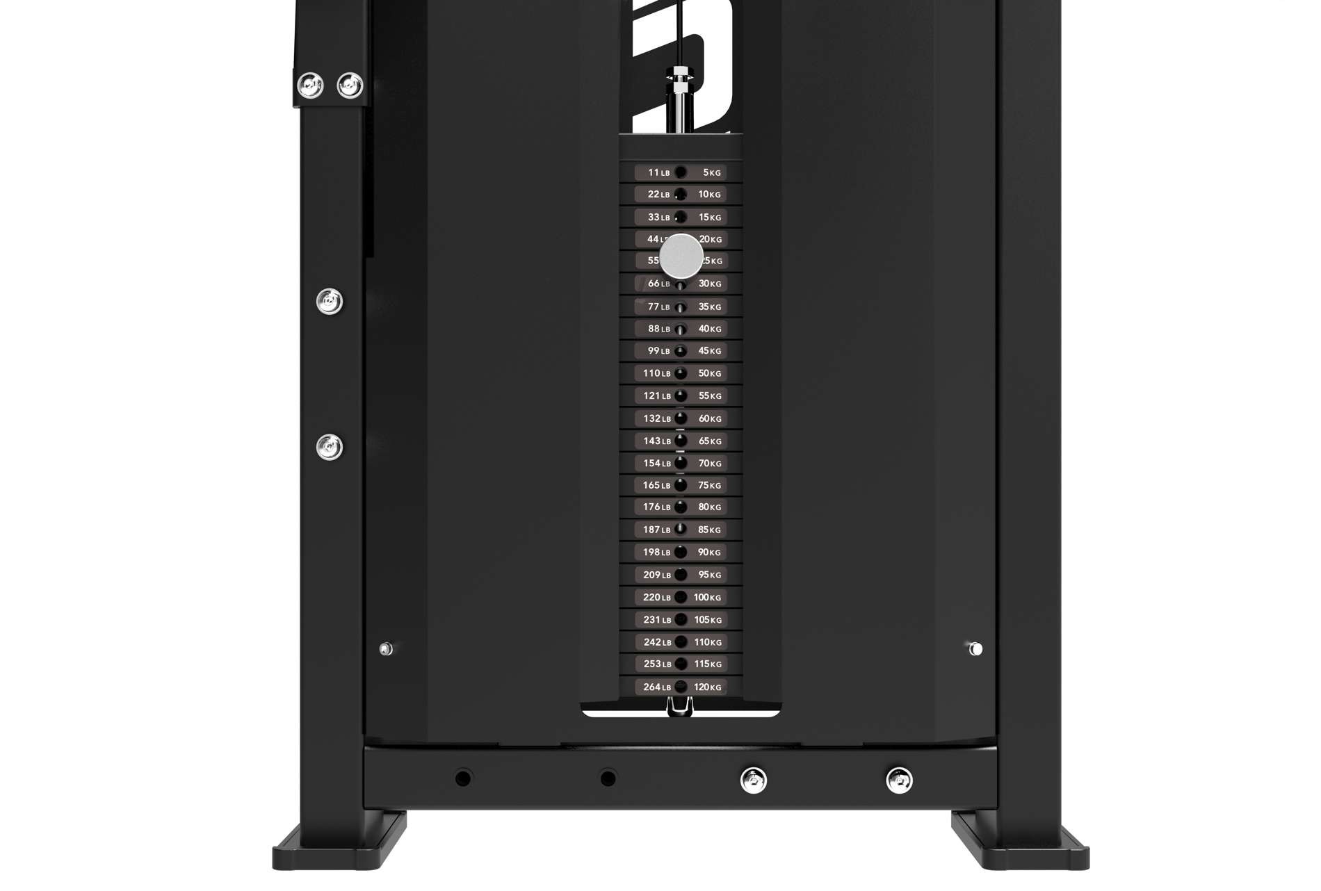 Jõujaam TUNTURI Platinum - Seated Row Strength Station - Selectorized - V-Series - Image 11