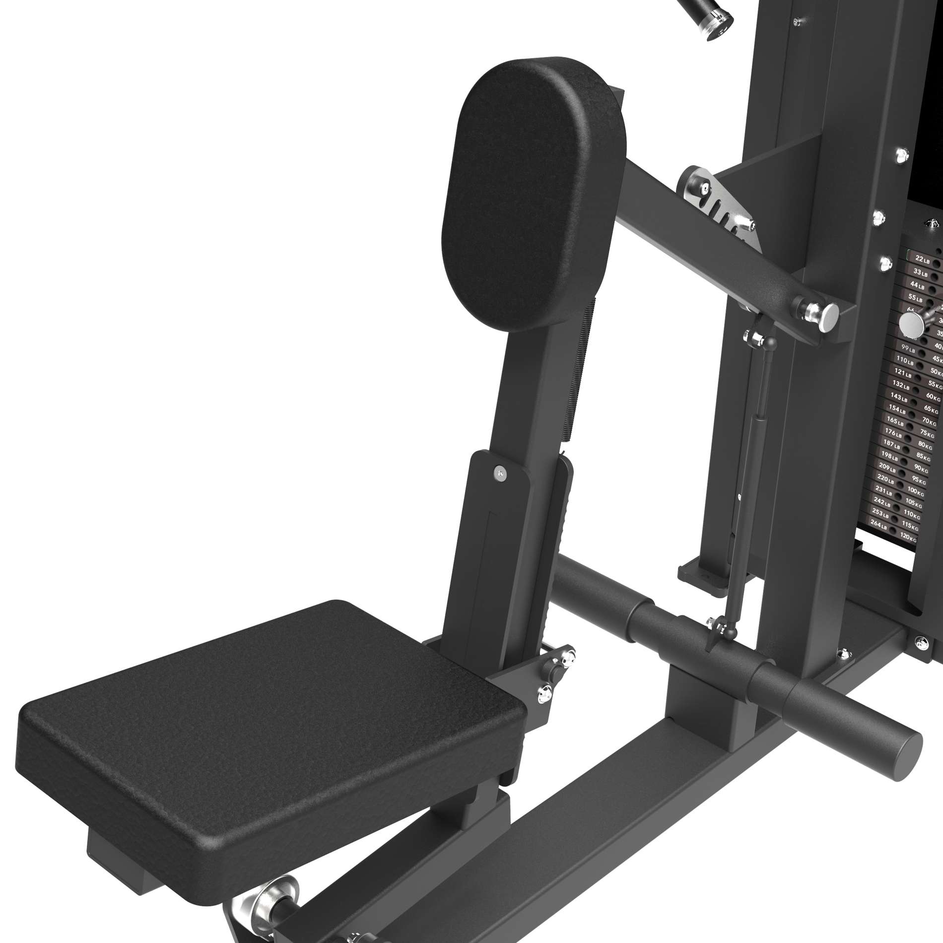 Jõujaam TUNTURI Platinum - Seated Row Strength Station - Selectorized - V-Series - Image 8