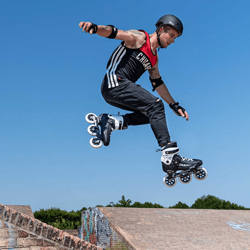 Rulluisud FILA Houdini Pro, Black/White (42.5) - Image 3