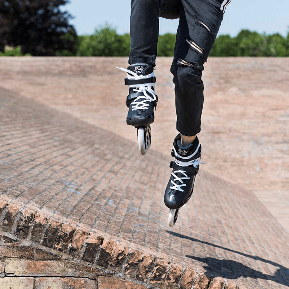 Rulluisud FILA Houdini Pro, Black/White (42.5) - Image 4