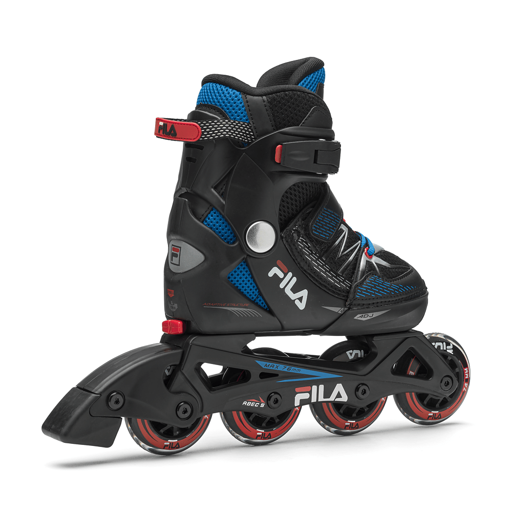 Laste rulluisud FILA X-One, Black/Blue/Red (XL) - Image 5