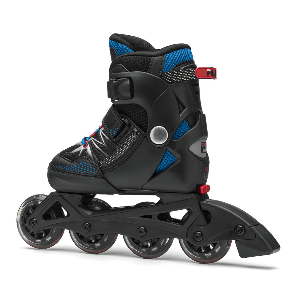Laste rulluisud FILA X-One, Black/Blue/Red (XL) - Image 3