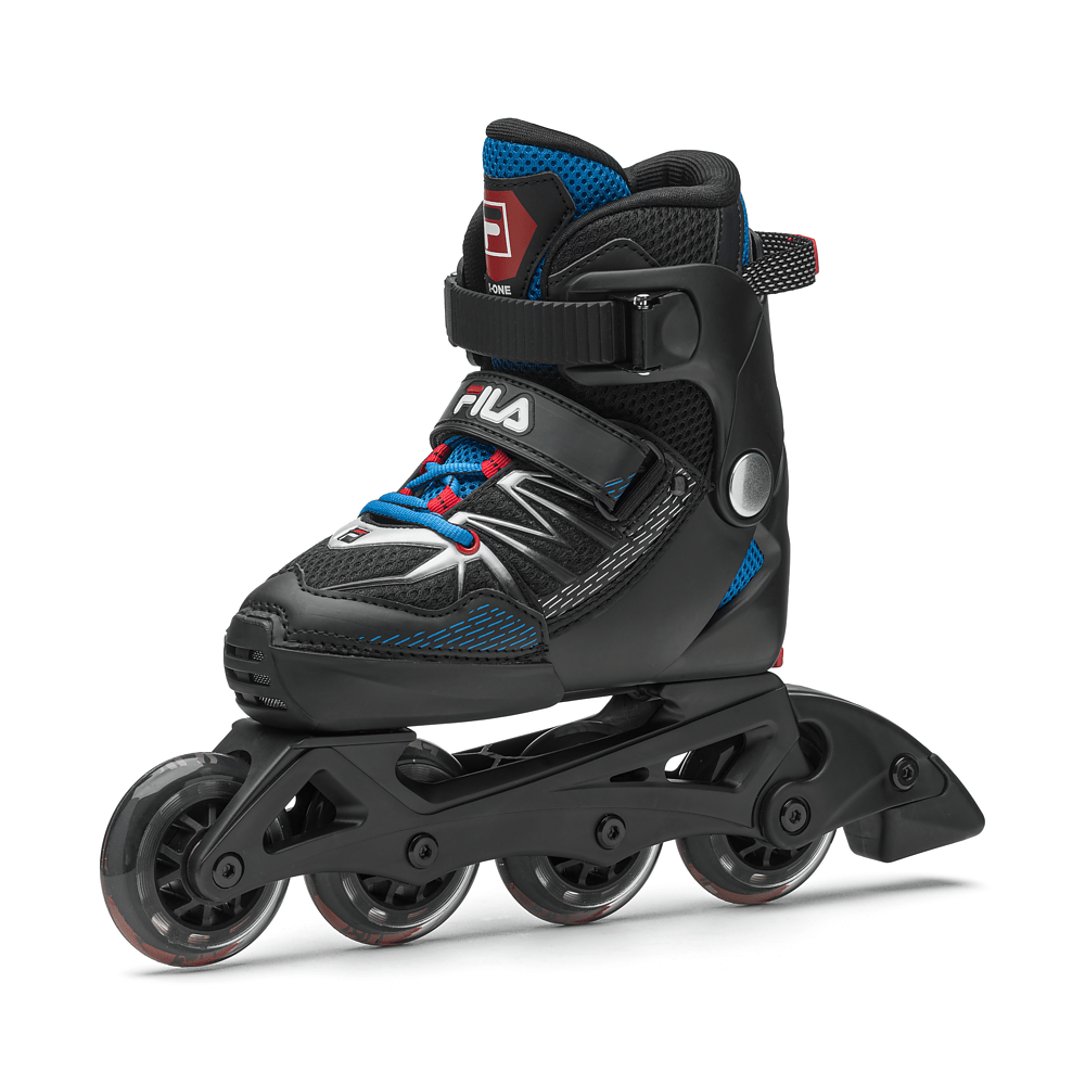 Laste rulluisud FILA X-One, Black/Blue/Red (XL) - Image 2