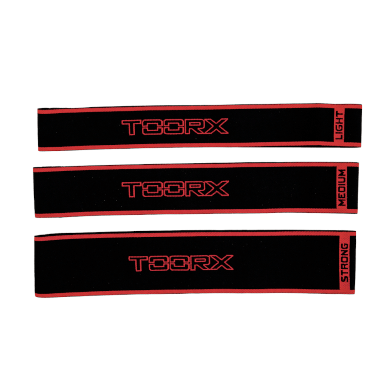 Võimlemiskummide komplekt TOORX Fabric Bands Medium (5tk pakis)