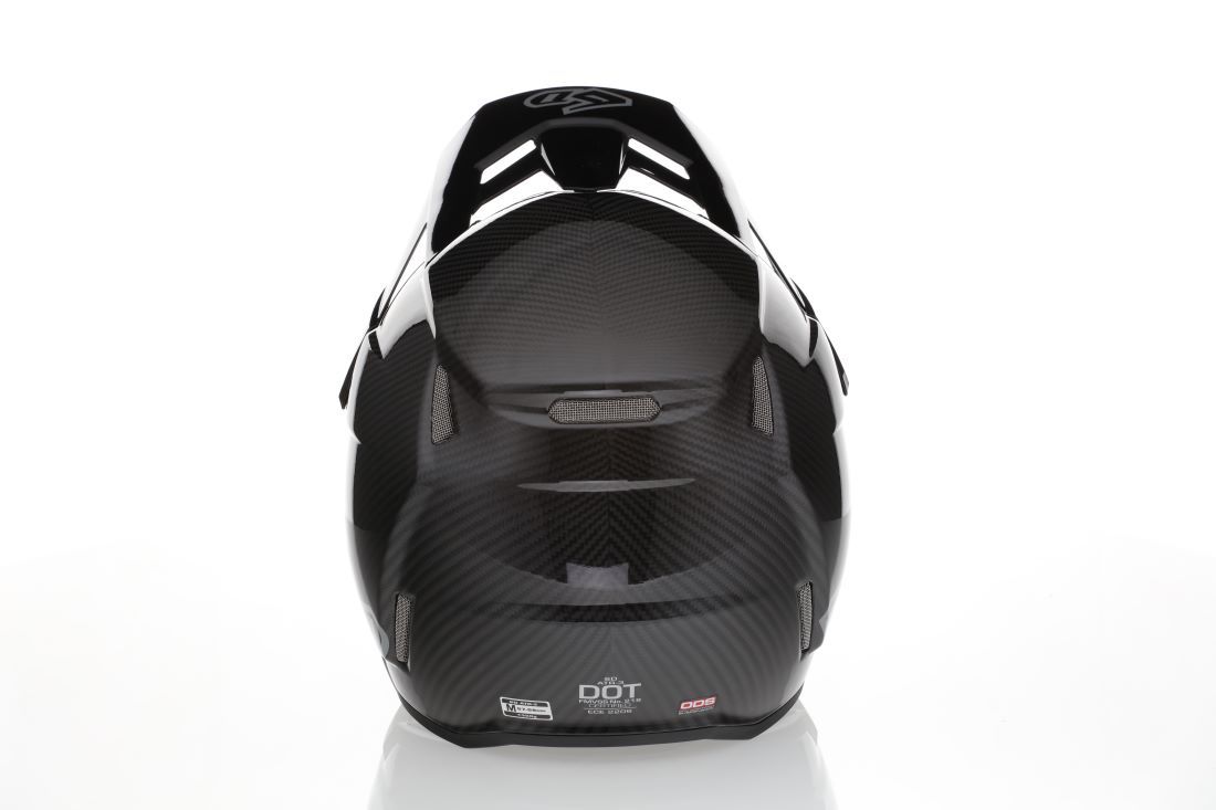 6D ATR-3 Solid Helmet FIM, Matte Black - Image 2