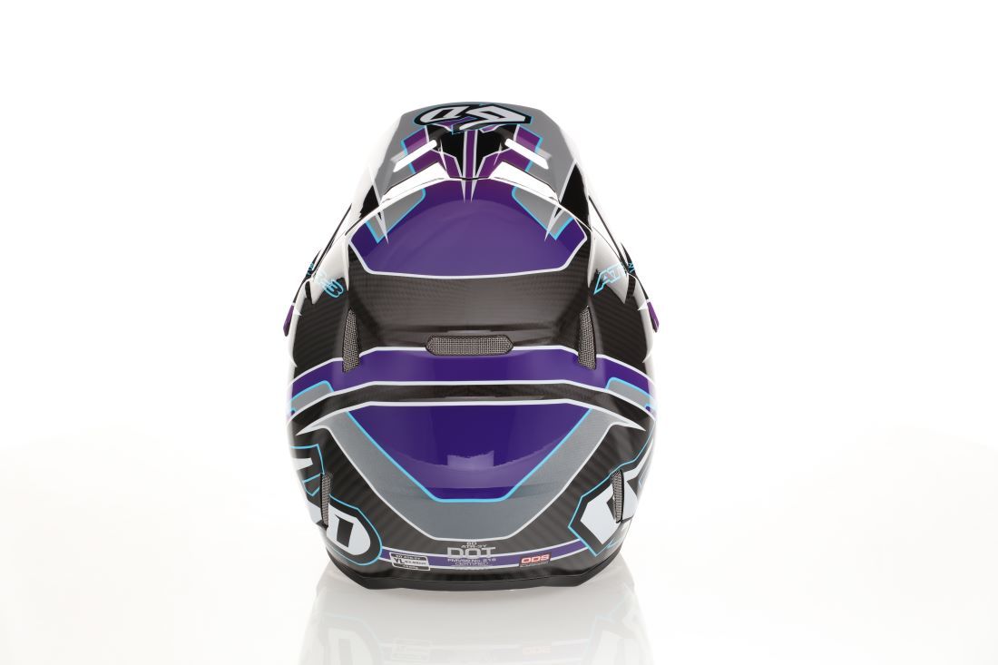 6D ATR-3 Reflex Helmet FIM, Purple - Image 2