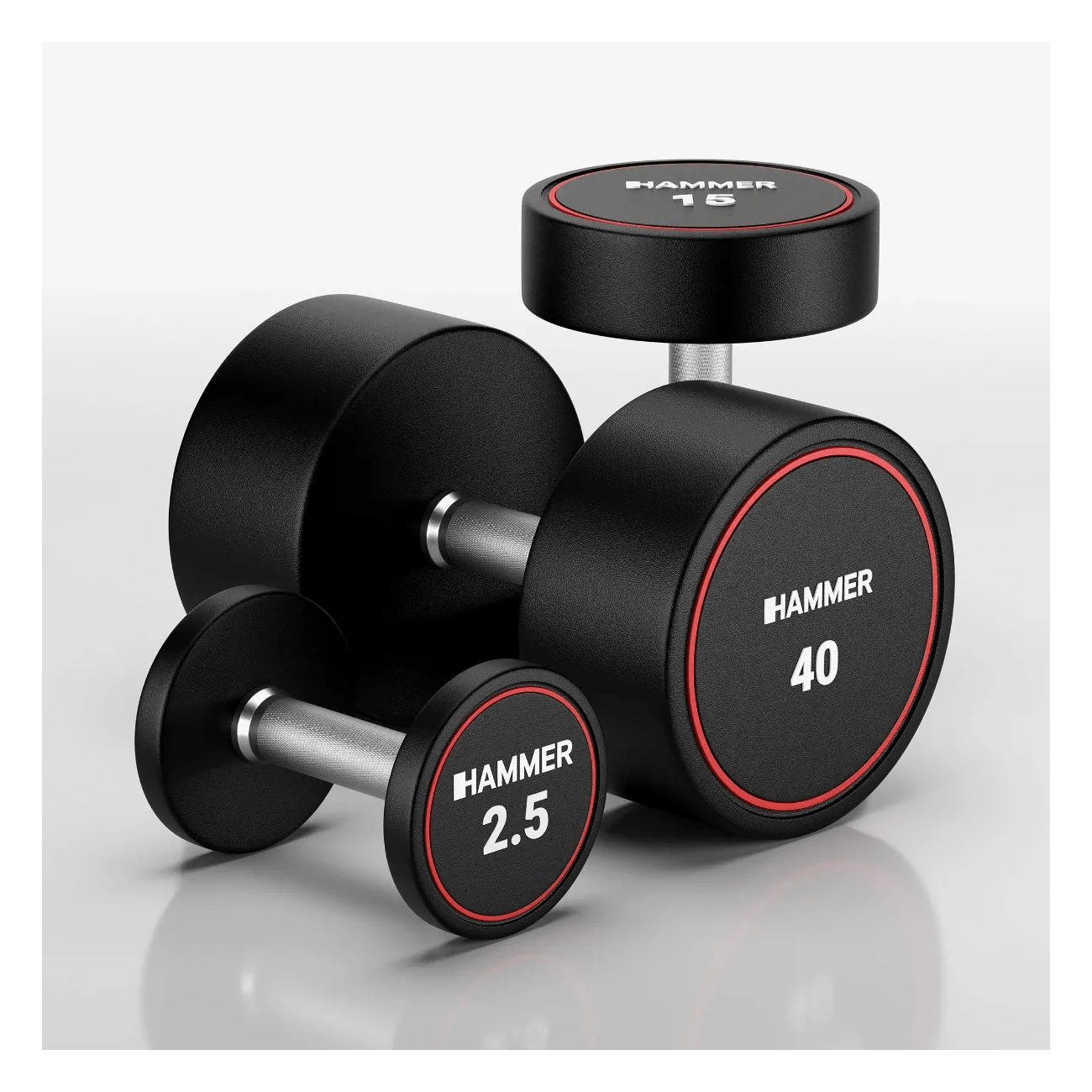 Hantel HAMMER Compact Dumbbell PU 12,5 kg