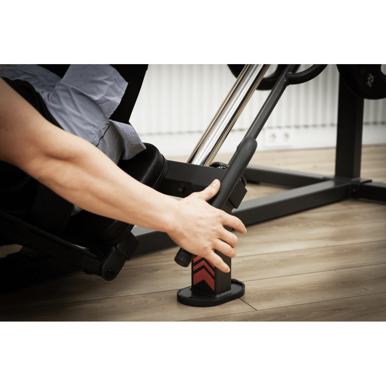 Jõujaam BH FITNESS Hack Squat/Leg Press 45 - Image 6