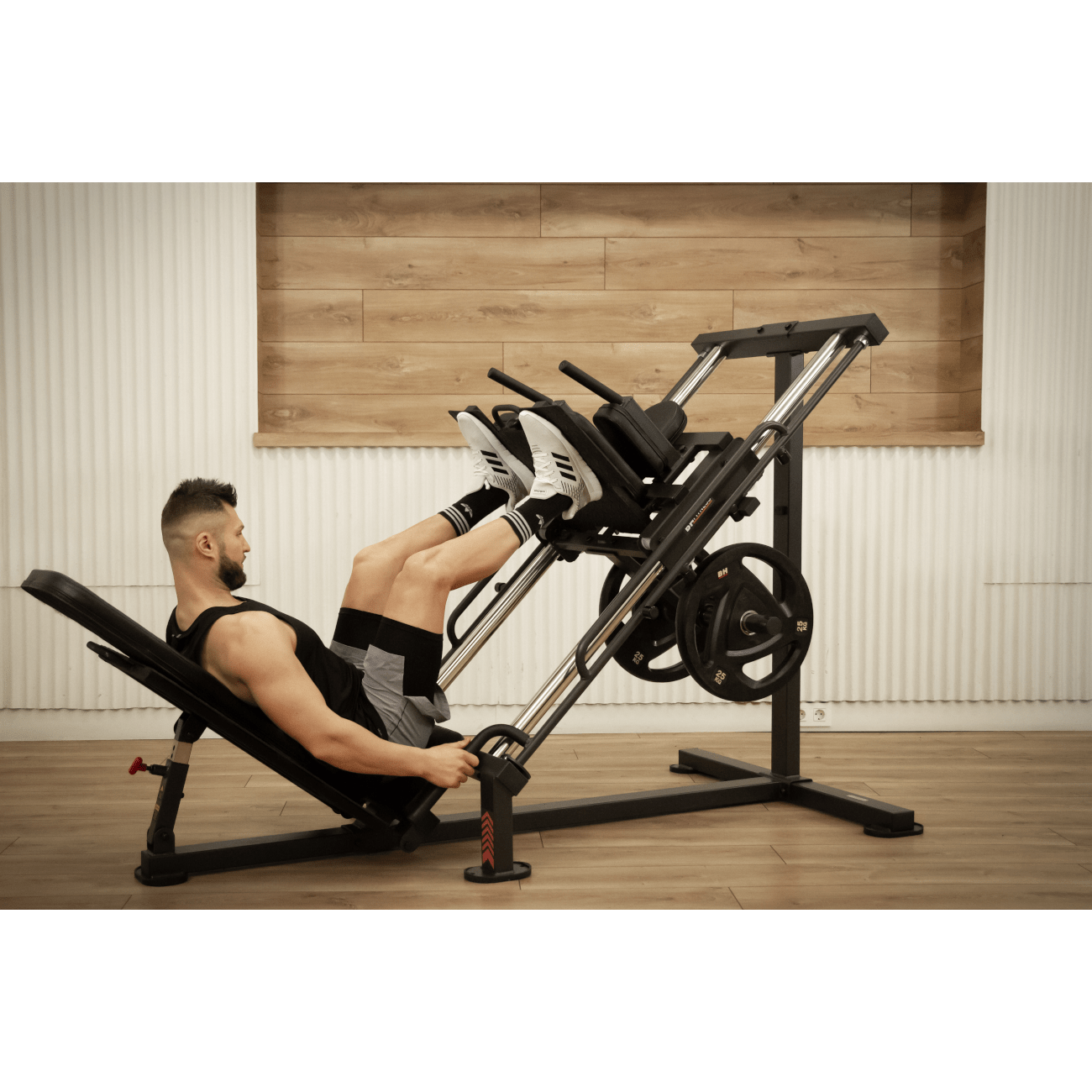 Jõujaam BH FITNESS Hack Squat/Leg Press 45 - Image 4