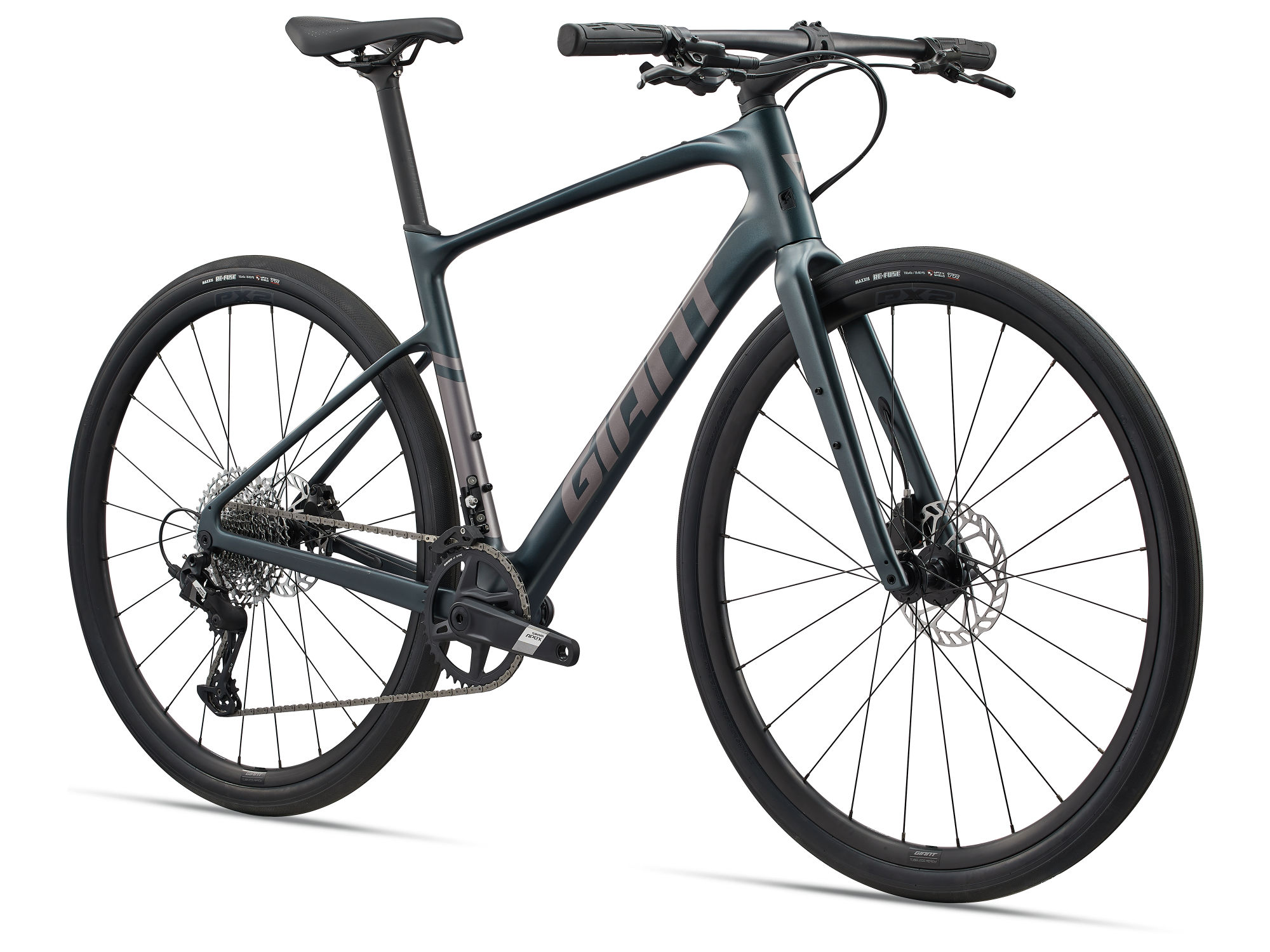 Maanteeratas GIANT FastRoad AR Advanced 1, Asphalt Green (S) - Image 2