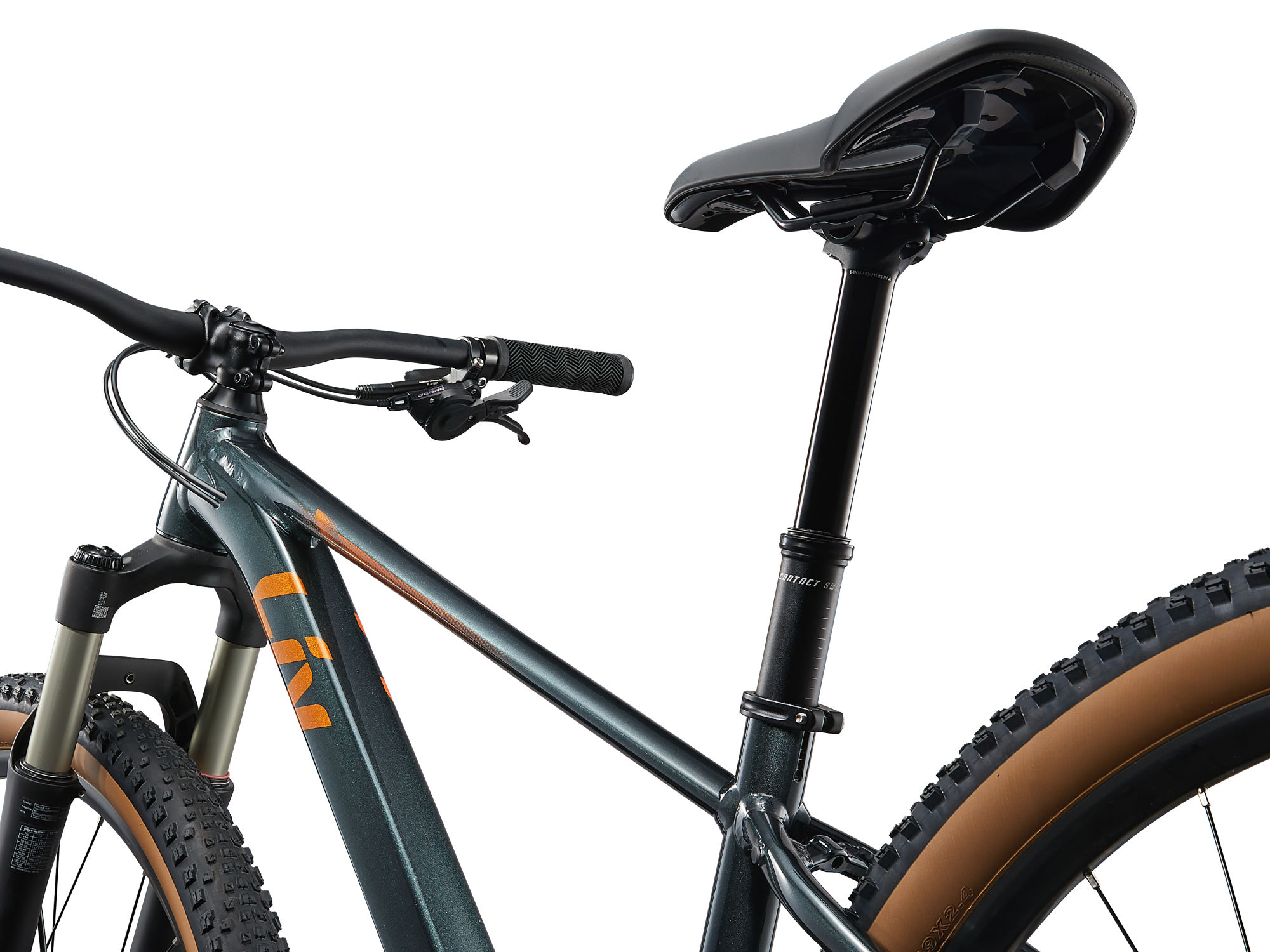 Noorte jalgratas LIV Tempt 0, 27,5" XS, Asphalt Green - Image 9