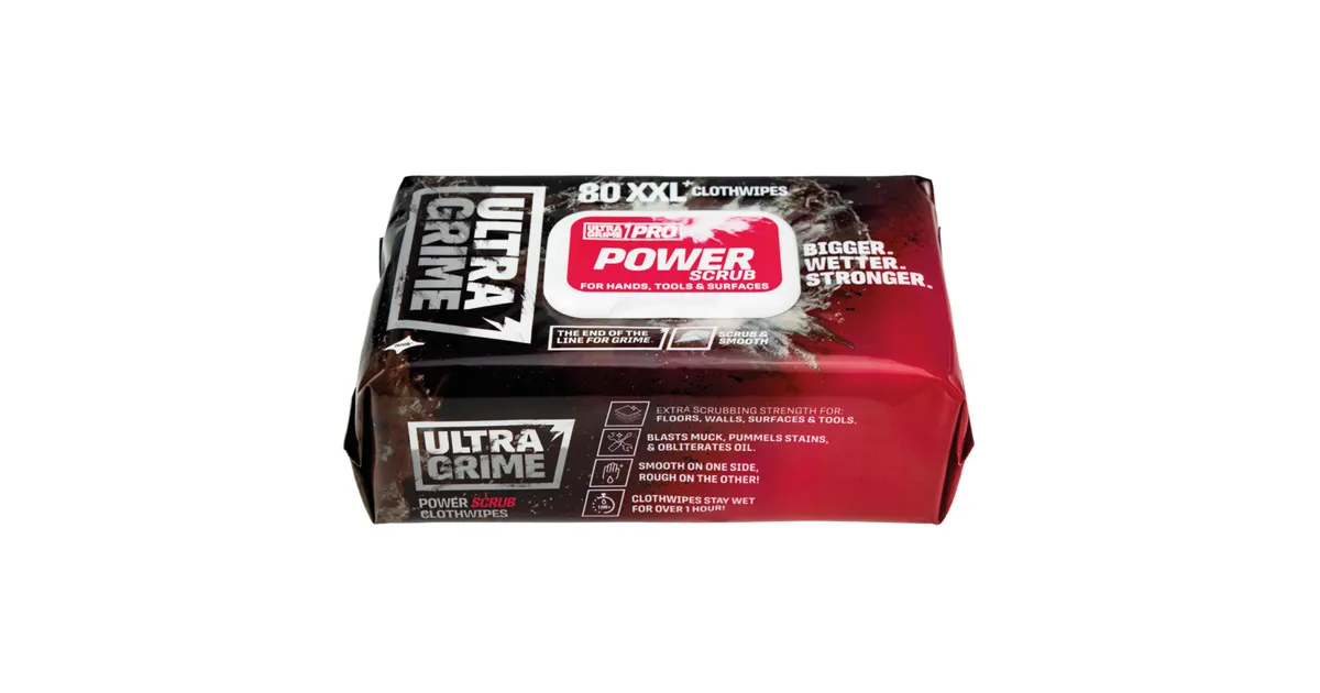 ULTRAGRIME ABRASIIVSED PUHASTUSLAPID 80TK/PAKK