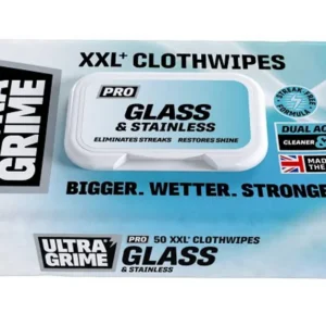 ULTRAGRIME PRO KLAASI- JA ROOSTEVABA PUHSTUSLAPID 50TK/PAKK