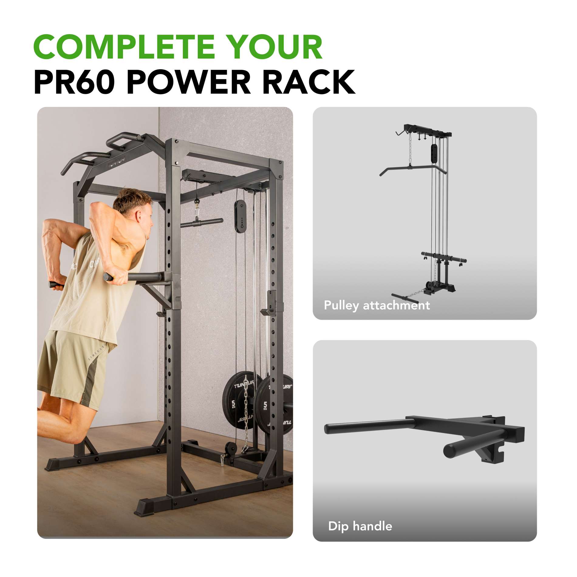 Kükipuur TUNTURI PR60 Power Rack - Image 4