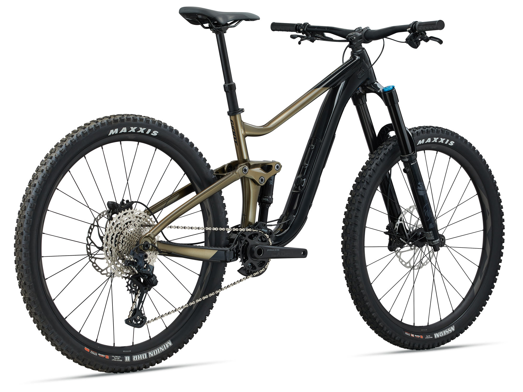 Maastikuratas GIANT Reign 2, 29" Black/Pyrite Brown (L) - Image 2