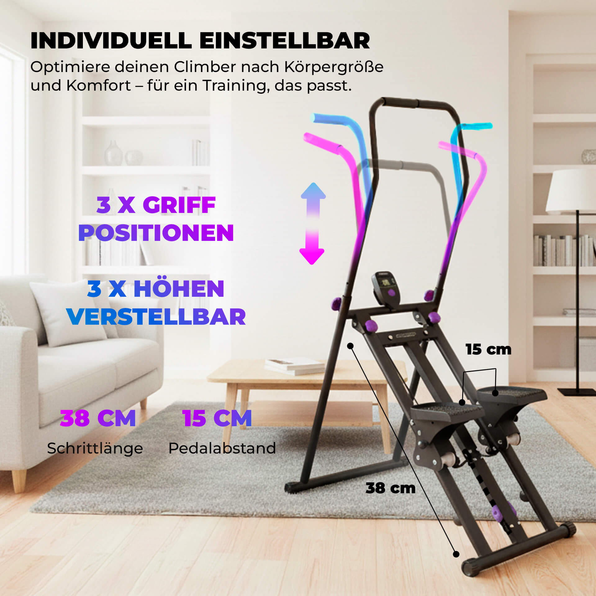 Stepper CHRISTOPEIT Climber 1000 - Image 8
