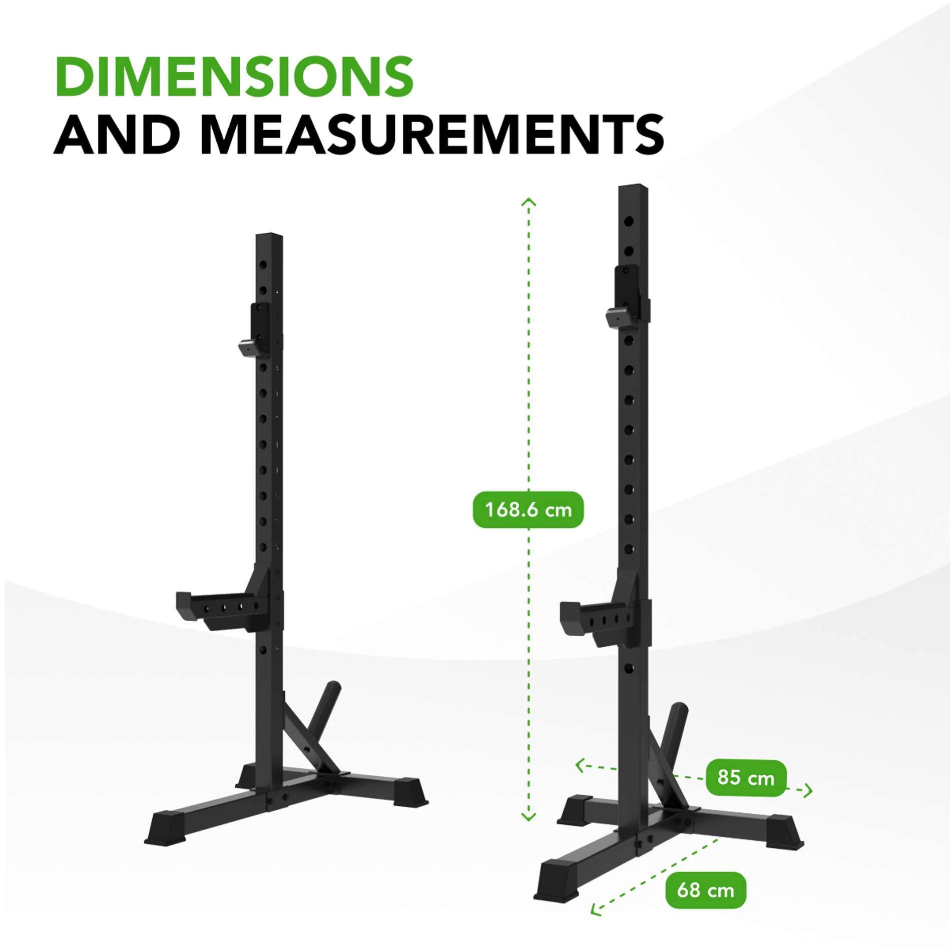 Tõstekangihoidja TUNTURI SS60 Squat Stand - Image 3