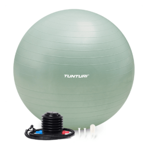 Võimlemispall TUNTURI Gymball 55cm, Anti-Burst, Mint
