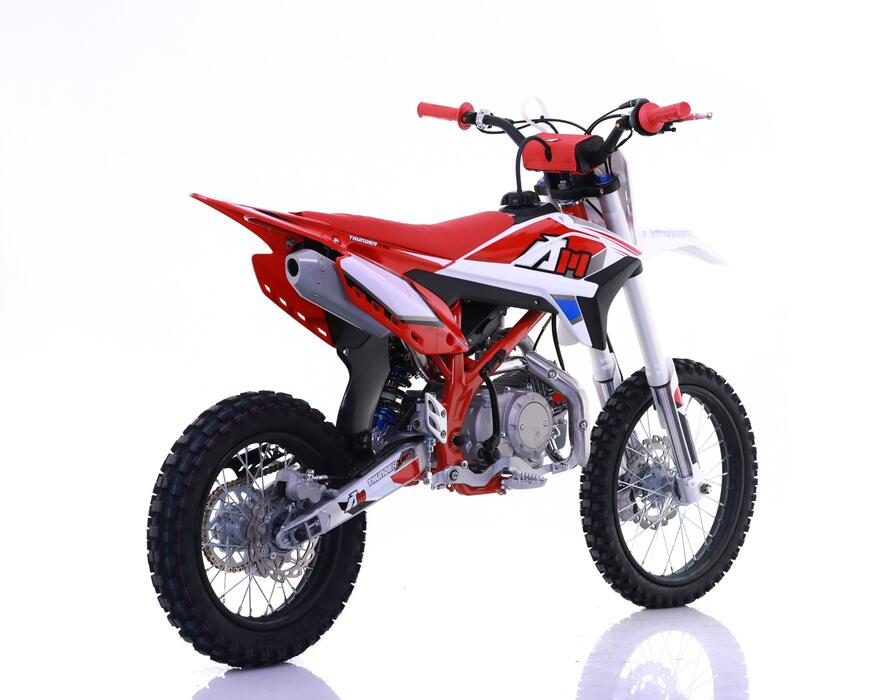 PITBIKE APOLLO THUNDER 140CC 17/14 – PUNANE ELEKTRISTARTERIGA - Image 4