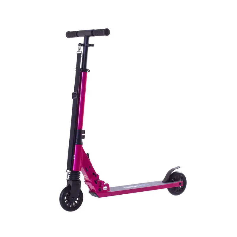 Tõukeratas Rideoo 120 City Scooter LED Pink
